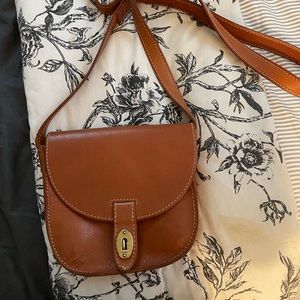 Fossil small leather crossbody